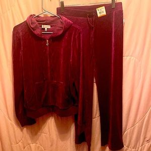 ❌❌SOLD❌❌Juicy couture velour Franck suit